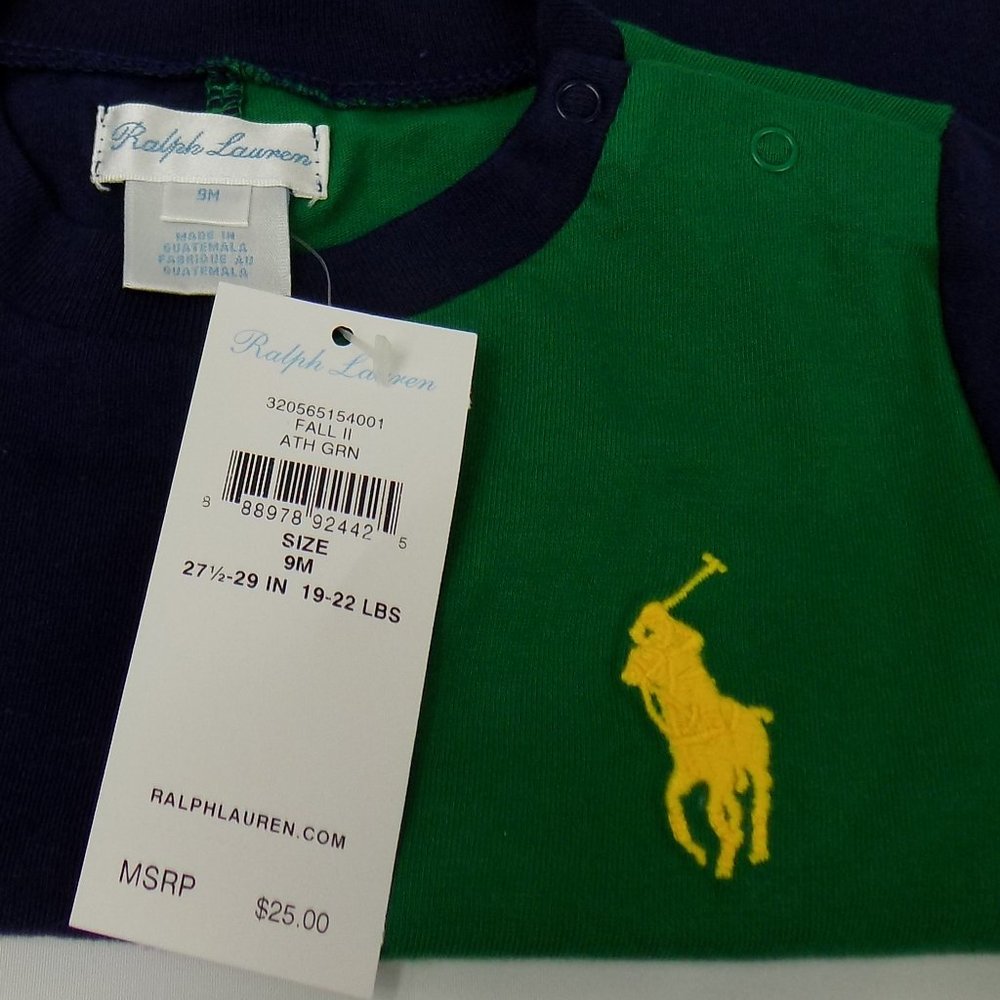 Ralph Lauren Polo Baby Tee Size 9M NWT - Picture 5 of 6